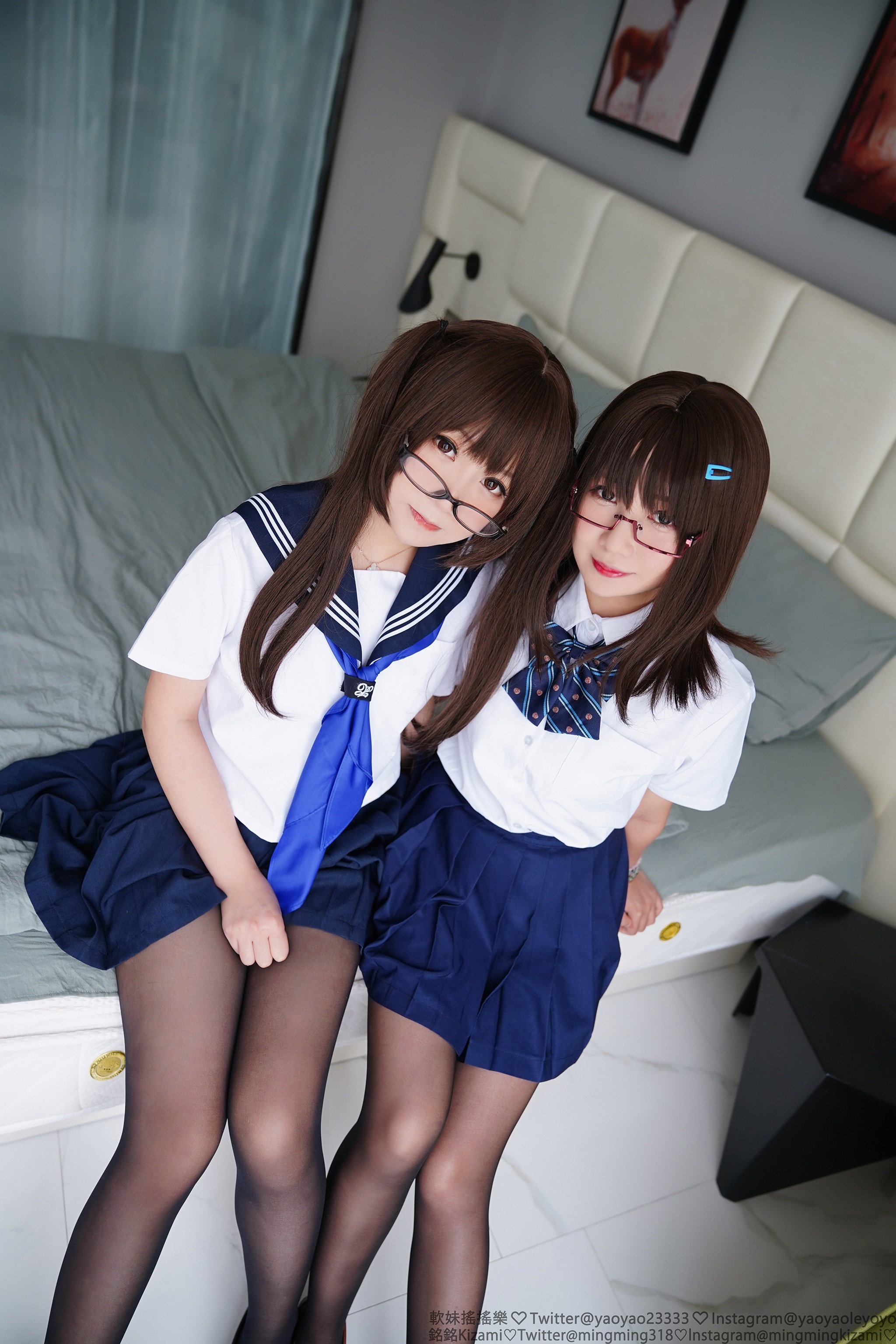 铭铭 Kizami - NO.040 x軟妹搖搖樂-黑絲JK制服 [109P5V]-XikXak